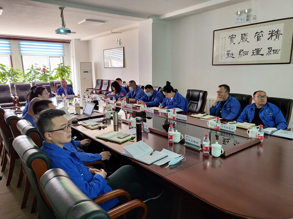 烏海市千里山供電分公司開展班組定級(jí)，提升班組管理