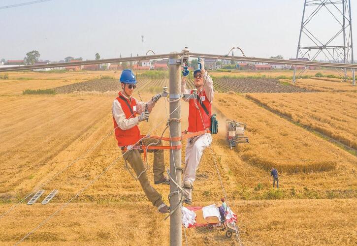 江蘇省海安市:電力供應(yīng)足 海安建起“大糧倉(cāng)”