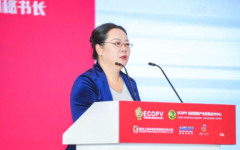 中國(guó)綠色供應(yīng)鏈聯(lián)盟呂芳：光伏回收高峰在即，責(zé)任