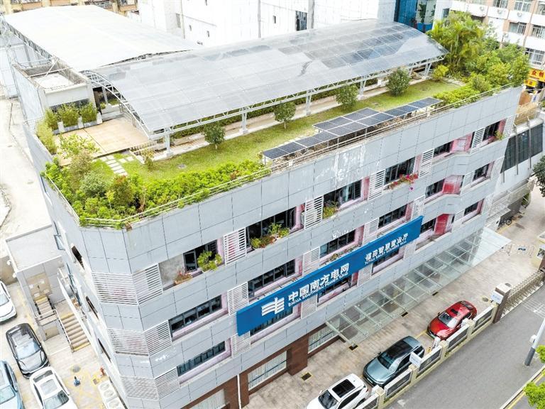 南方電網首個“新型能源技術+數字化平臺”近零碳排放示范區(qū)在深投運