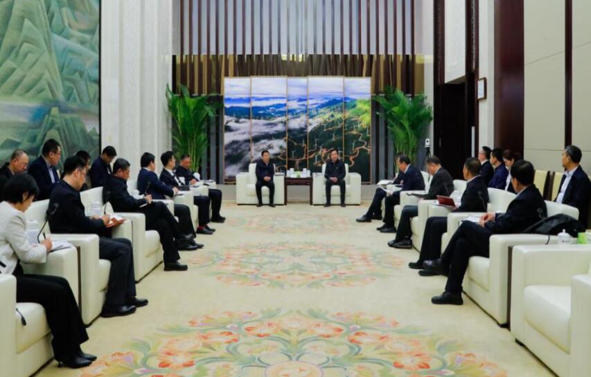 國家電投黨組書記、董事長劉明勝會見遼寧省委常委、沈陽市委書記王新偉