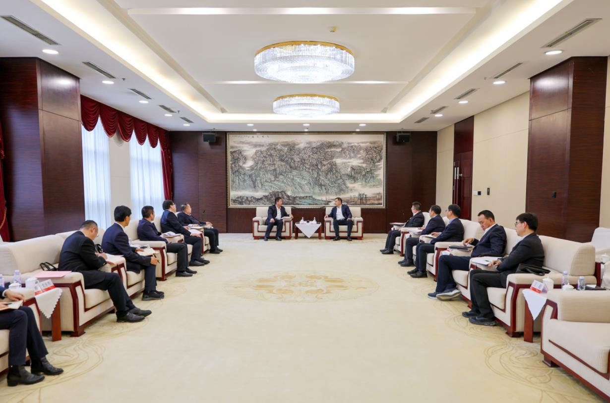 大唐甘肅公司黨委書記、董事長王建偉拜會國網(wǎng)甘肅省電力公司董事長、黨委書記林一凡