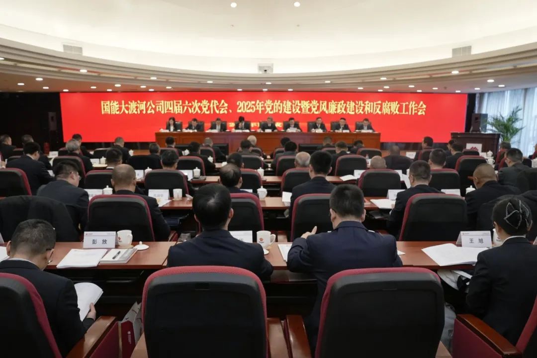 國能大渡河公司召開四屆第六次黨代會(huì)、2025年黨的建設(shè)暨黨風(fēng)廉政建設(shè)和反腐敗工作會(huì)