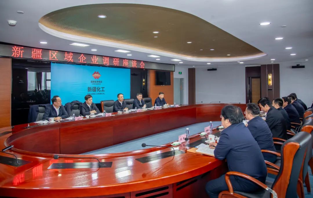 國(guó)家能源集團(tuán)黨組書記、董事長(zhǎng)鄒磊赴集團(tuán)公司新疆區(qū)域單位調(diào)研