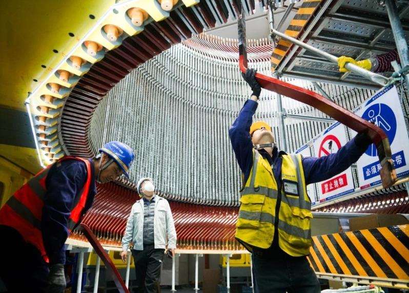 天臺(tái)抽蓄電站向首臺(tái)機(jī)組投產(chǎn)目標(biāo)挺進(jìn)