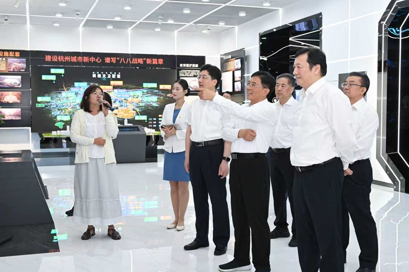 生態(tài)環(huán)境部黨組書(shū)記孫金龍赴浙江省調(diào)研生態(tài)環(huán)境保護(hù)工作